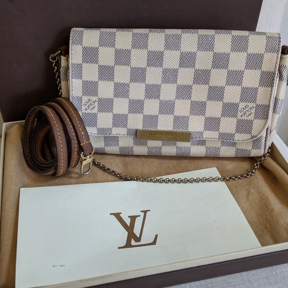 Louis Vuitton Handbags - 🎁Louis Vuitton Favorite PM Damier Azur